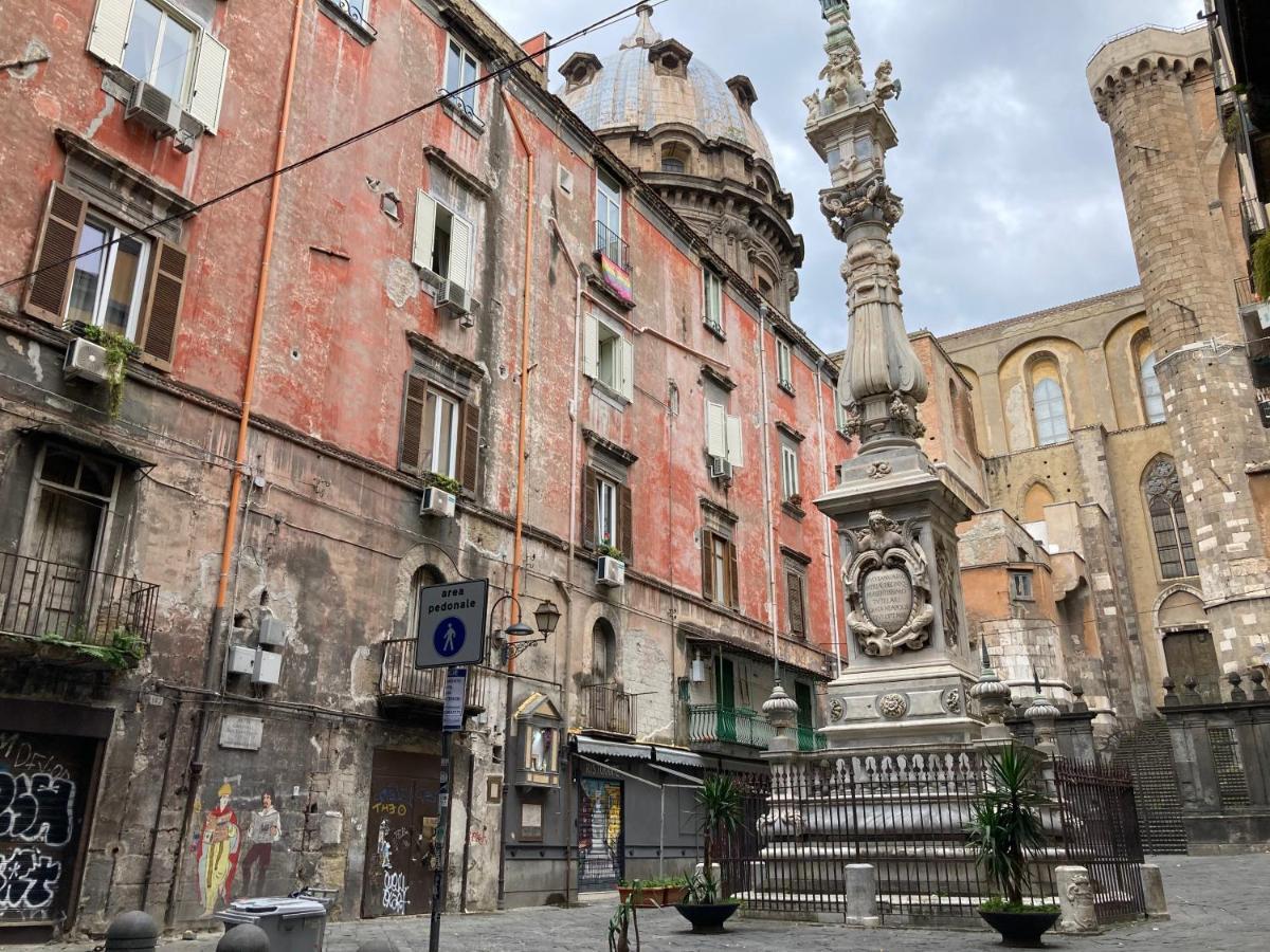 La Casa Blu Nel Cuore Storico Di Napoli Eksteriør bilde