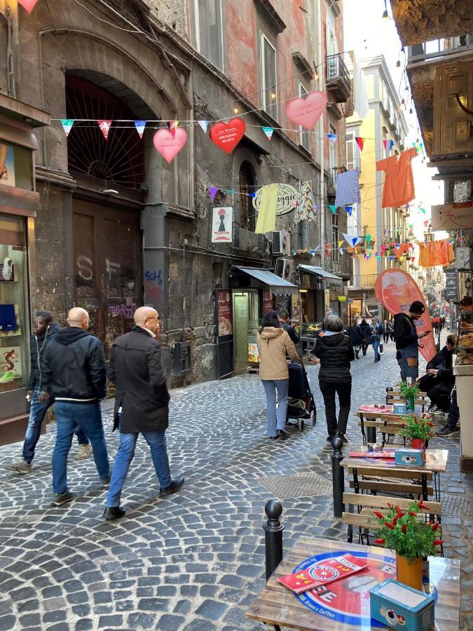 La Casa Blu Nel Cuore Storico Di Napoli Eksteriør bilde