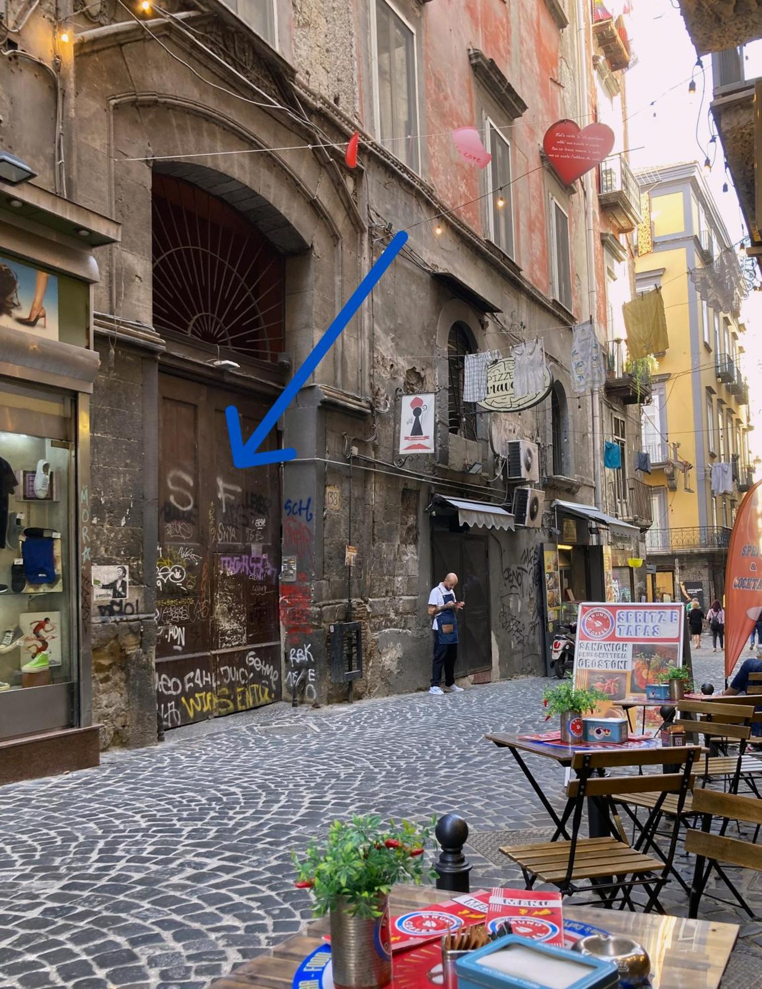 La Casa Blu Nel Cuore Storico Di Napoli Eksteriør bilde